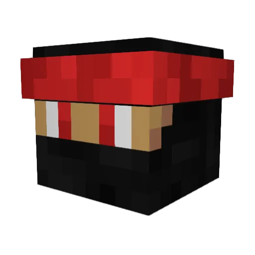 pereiraa Minecraft avatar head, 3D render