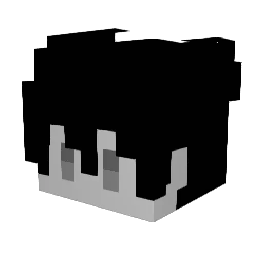 pereirao7 Minecraft avatar head, 3D render