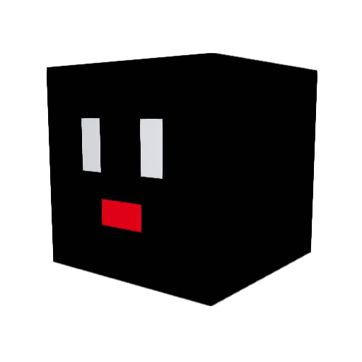 perfect_gambler Minecraft avatar head, 3D render