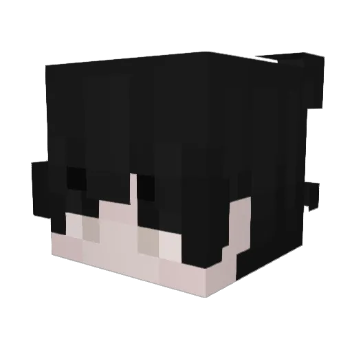 pergvzt Minecraft avatar head, 3D render