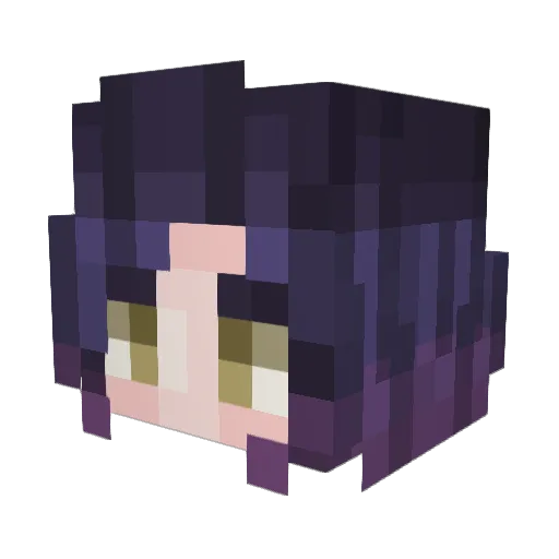 perilstar Minecraft avatar head, 3D render