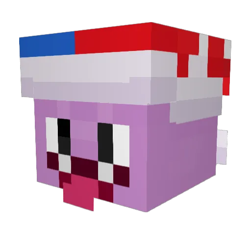 perimarx Minecraft avatar head, 3D render