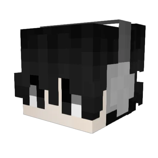 perishforu Minecraft avatar head, 3D render