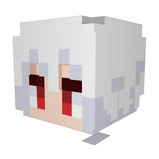 pero0115 Minecraft avatar head, 3D render