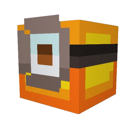 perro_salchicha Minecraft avatar head, 3D render