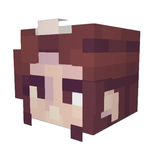 persianqueen99 Minecraft avatar head, 3D render