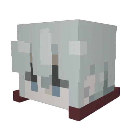 persianserpent Minecraft avatar head, 3D render