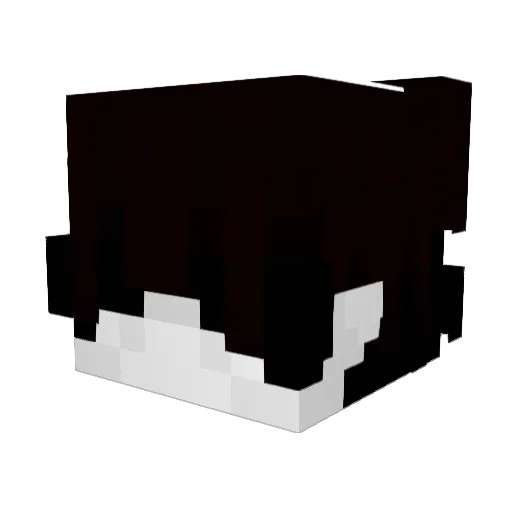 persvazja Minecraft avatar head, 3D render