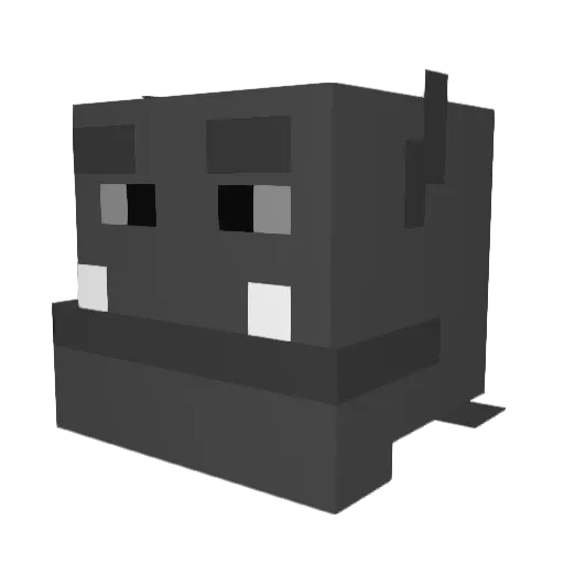 peshangFTW Minecraft avatar head, 3D render