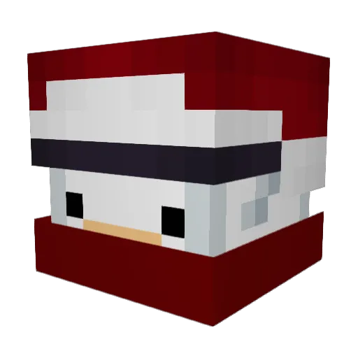 pete101011 Minecraft avatar head, 3D render