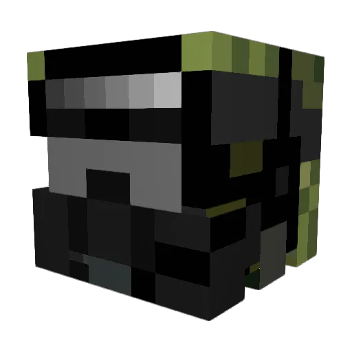 petegabon Minecraft avatar head, 3D render