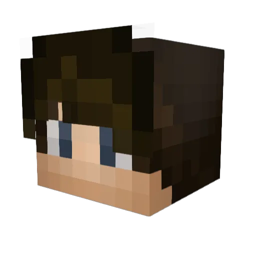 peter0126 Minecraft avatar head, 3D render