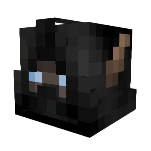 peter1927 Minecraft avatar head, 3D render