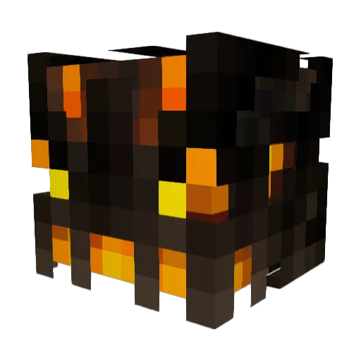 peter241263 Minecraft avatar head, 3D render