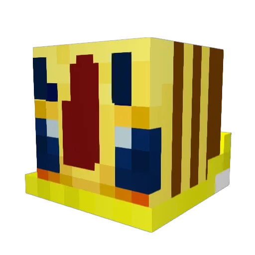 peter_viggo Minecraft avatar head, 3D render
