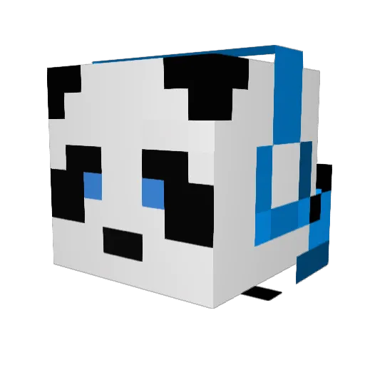 petera123 Minecraft avatar head, 3D render