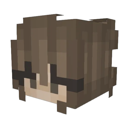 peterst10 Minecraft avatar head, 3D render
