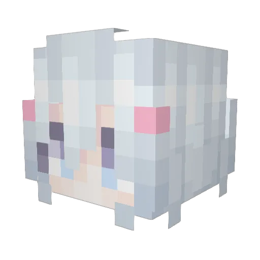 peterwrang123 Minecraft avatar head, 3D render