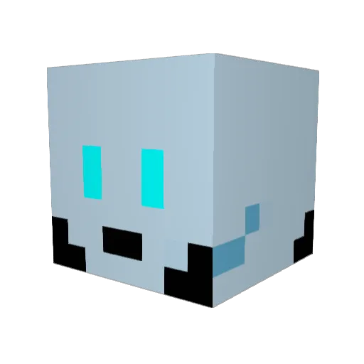 petey20 Minecraft avatar head, 3D render