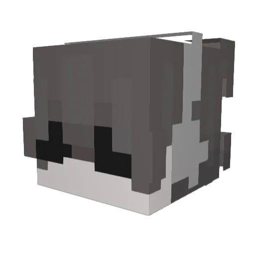peteythecat2 Minecraft avatar head, 3D render