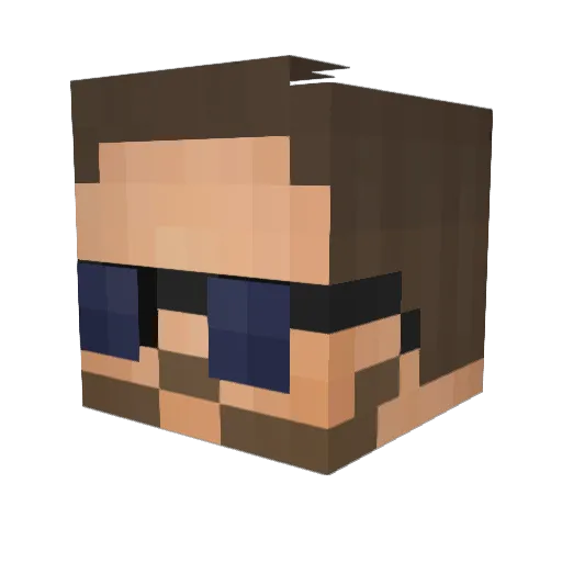 petkat12388 Minecraft avatar head, 3D render