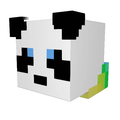 petr100317 Minecraft avatar head, 3D render