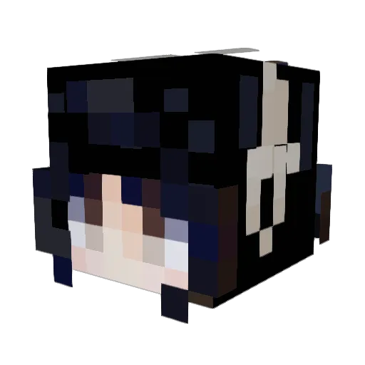 petrea_bob Minecraft avatar head, 3D render
