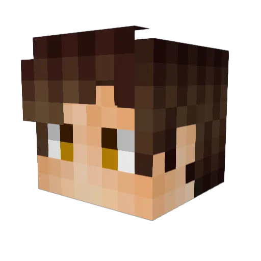 petrick0880 Minecraft avatar head, 3D render