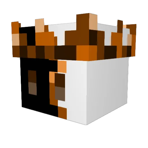 petrov888 Minecraft avatar head, 3D render
