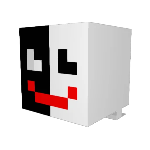 petyo12345 Minecraft avatar head, 3D render