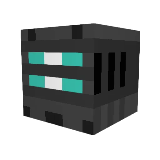 peyton2357 Minecraft avatar head, 3D render