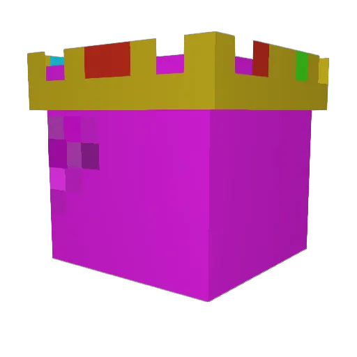 peytuxdeluxe Minecraft avatar head, 3D render