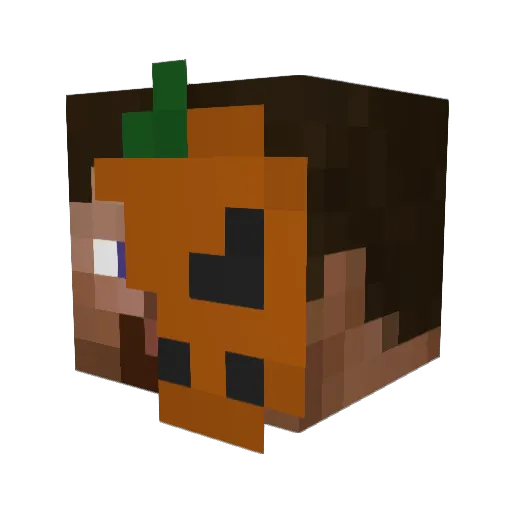 pez_dispenzer Minecraft avatar head, 3D render