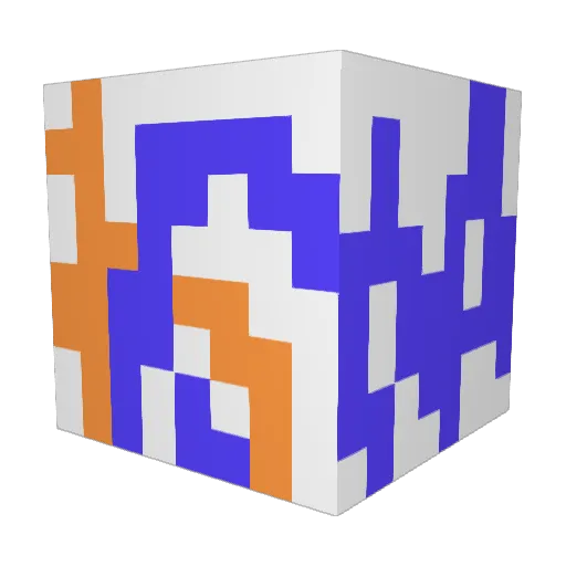 pezu515 Minecraft avatar head, 3D render