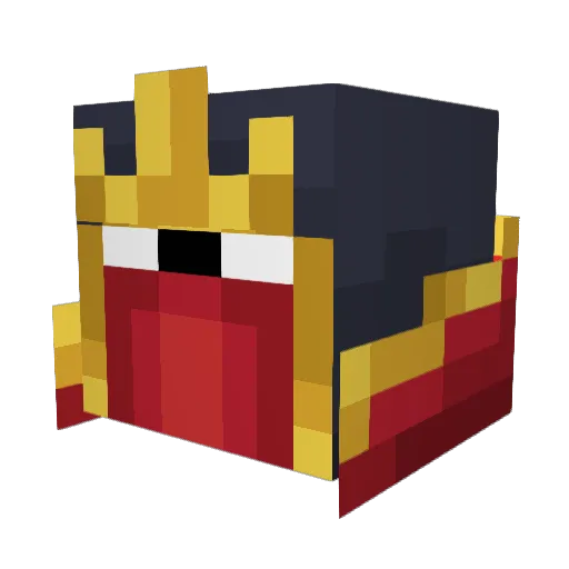 pg5_Elros Minecraft avatar head, 3D render