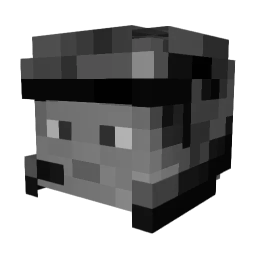 pgalvez Minecraft avatar head, 3D render