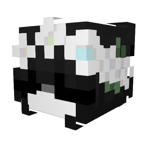 ph4ntasmm Minecraft avatar head, 3D render