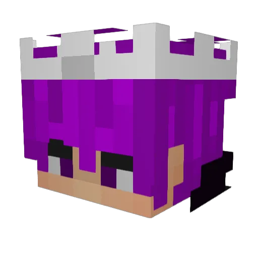 ph4y Minecraft avatar head, 3D render