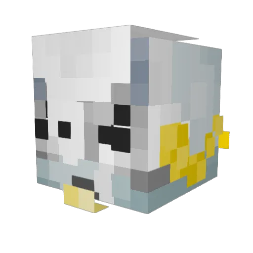 ph_dare Minecraft avatar head, 3D render