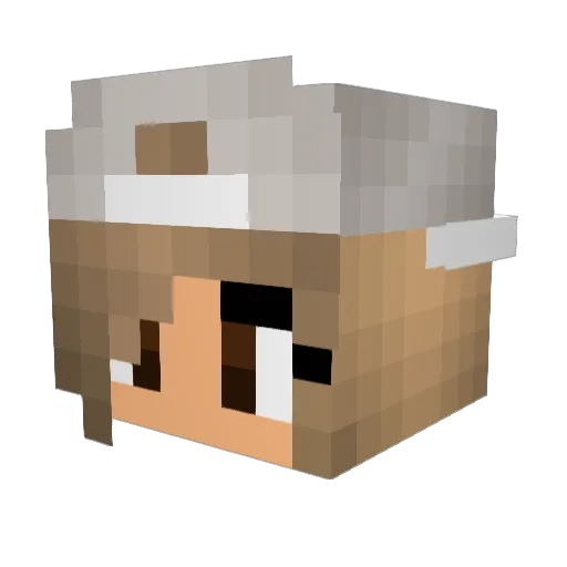 phabalaxxx Minecraft avatar head, 3D render