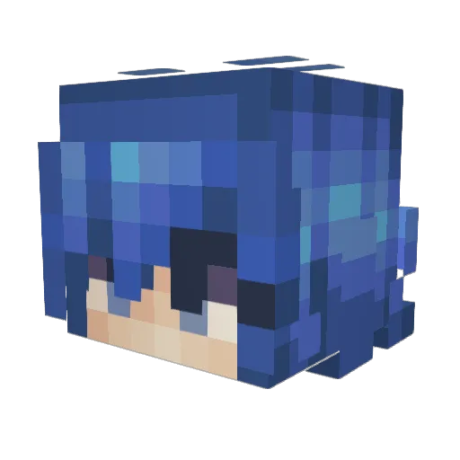 phainon228 Minecraft avatar head, 3D render