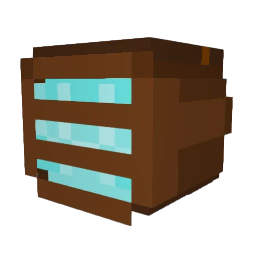 phantica Minecraft avatar head, 3D render