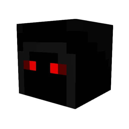 phantomJ67 Minecraft avatar head, 3D render