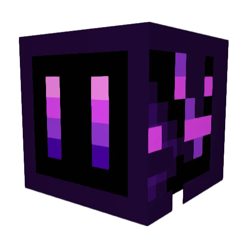 phantomOPS Minecraft avatar head, 3D render