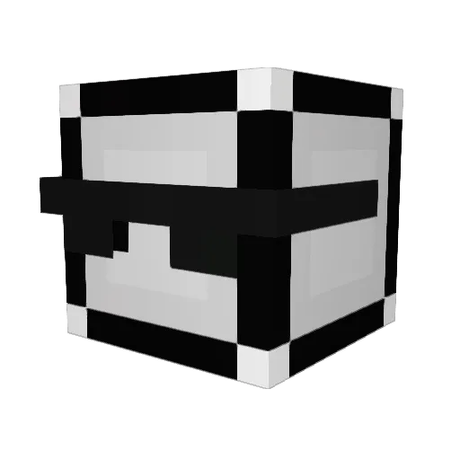 phantom_000_ Minecraft avatar head, 3D render