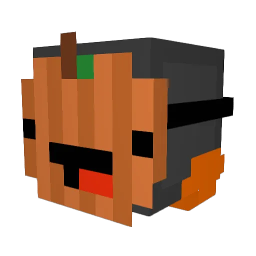 phara013 Minecraft avatar head, 3D render
