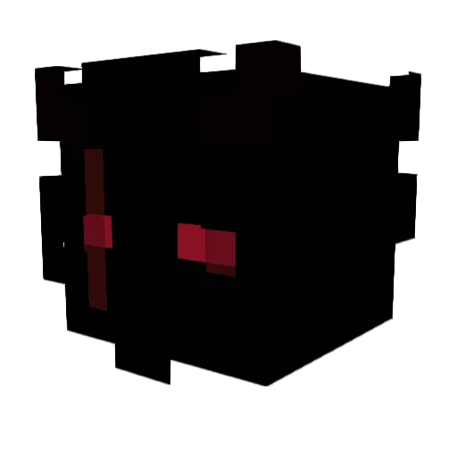 pharvn Minecraft avatar head, 3D render