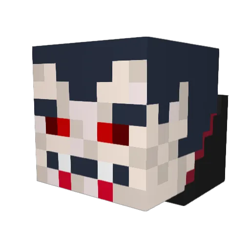 phatninja13 Minecraft avatar head, 3D render