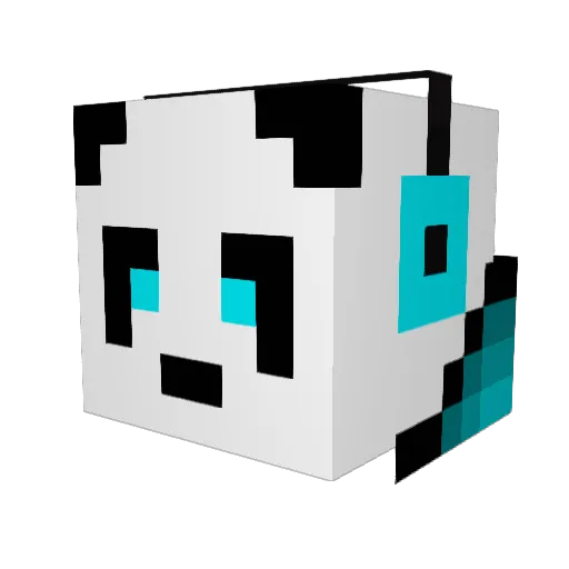 phazeylxx Minecraft avatar head, 3D render