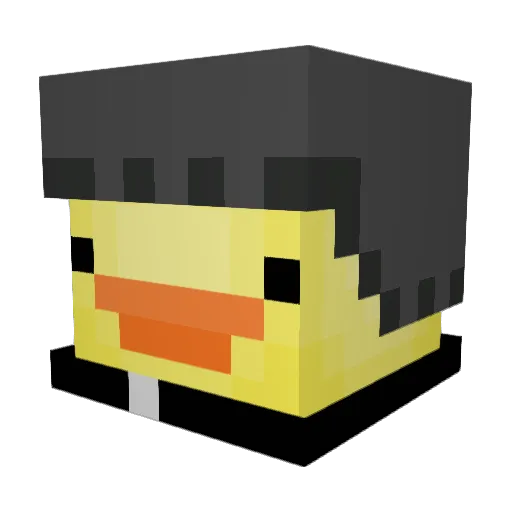 phazze4 Minecraft avatar head, 3D render
